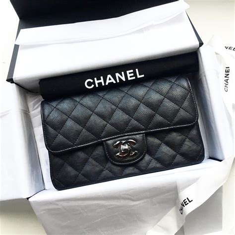 black chanel classic flap small|chanel black small bag.